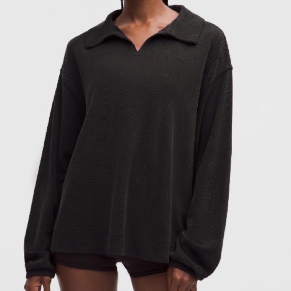 NWT Lululemon Softstreme Pique Oversized Polo